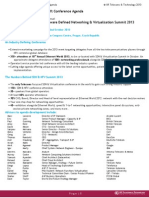 SDN NFV Summit Agenda PDF