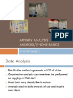 Qualitative Data Analysis / Android Fundamentals