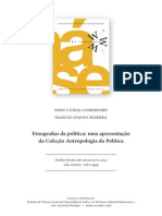 COMERFORD, J.C. e BEZERRA, M.O. Etnografias da política Uma apresentação da Coleção Antropologia Política.