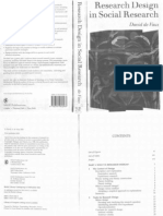 Research Design in Social Research PDF