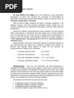 Jean Piaget e a Teoria Cognitiva