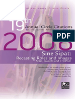 Young Critics Circle Citations For 2008 PDF
