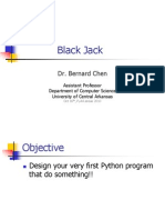 Black Jack Game by Python