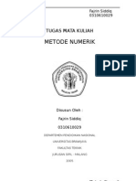 Download Metode Numerik - Interpolasi Kubik by Fajrin Siddiq SN18189190 doc pdf