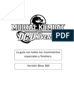 Guia Mortal Kombat vs DC Universe