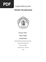 Download Teknik Pelabuhan - Pelabuhan by Fajrin Siddiq SN18189841 doc pdf