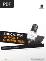 Download SMU Prospectus Fall 2009 by amiteshchanda SN18189856 doc pdf