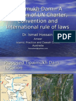 Tipaimukh Dam - A Violation of UN Charter and Convention
