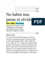 No habrá mas penas ni olvido - Osvaldo Soriano