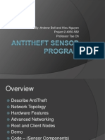 Project 2: "AntiTheft" Sensor Program - Presentation