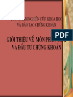 1.Giới thiệu về môn phân tích và đầu tư chứng khoán