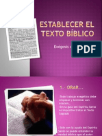Exégesis en Castellano: Guía para entender el texto bíblico