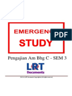 [EMERGENCY STUDY] Pengajian Am Bhg C - SEM 3