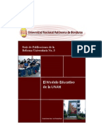 Serie de Publicaciones de La Reforma Universitaria No 3 - Modelo Educativo UNAH