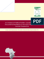 Analysis of Political Parties PDF
