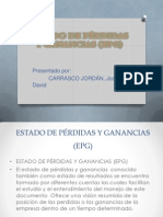 ESTADO DE PÉRDIDAS Y GANANCIAS (EPG)
