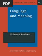 Download Language and Meaning - The Structural Creation of Reality - Studies in Functional and Structural Linguistics by Irma Hot SN181957275 doc pdf
