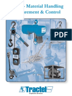 Tractel Catalog - Lifting - Material Handling PDF