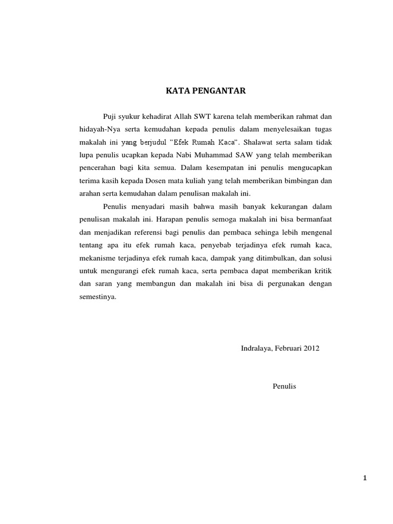 makalah fenomena alam tsunami Contoh Teks Eksplanasi Efek Rumah Kaca Simak Gambar Berikut