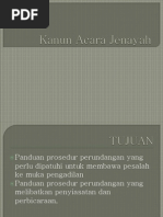 Kanun Acara Jenayah