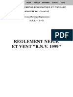 C 2-4.7 Rأ¨glement Neige et Vent R.N.V. 1999 - 1