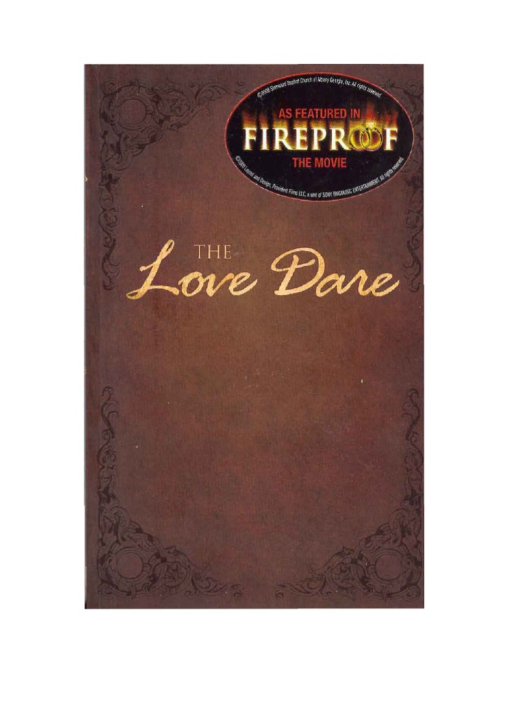 Love Dare List Of 40 Days