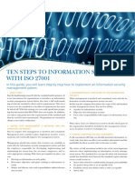 !! Ten Steps To Information Security
