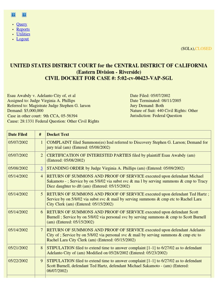 united-states-district-court-for-the-central-district-of-california