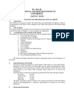 Guidelines For The Preparation of Thesis PDF