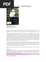 A Arte de Ler - Resenha