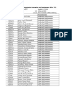 MSC TID June 2011 Class List J2ME Presentation PDF