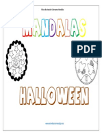 Coleccion de Mandalas de Halloween PDF