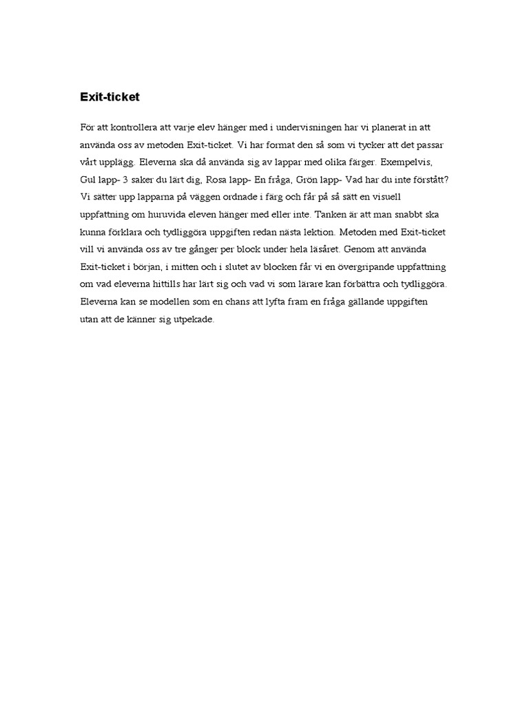 Exit | PDF