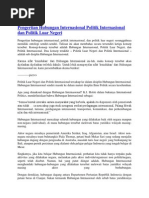 Download Pengertian Hubungan Internasional Politik Internasional dan Politik Luar Negeridocx by Jahrotul Mila SN182002468 doc pdf