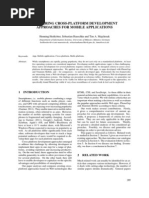 Comparing Cross Platform Development Approaches For Mobile Applications PDF