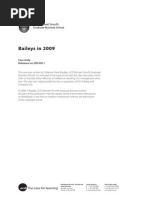 Baileys in 2009: Case Study Reference No 509-050-1