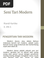 Download Seni Tari Modern by Riandi Kartiko SN182004791 doc pdf
