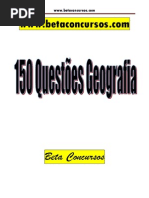Questões Geografia