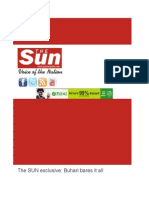 The SUN Exclusive: Buhari Bares It All: Home About Us Paper Ad Rate Online Ad Rates Contact Us
