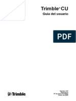 Print Trimble CU Guia Del Usuario 57316002 Ver0101 SPA