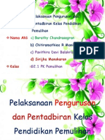 Pelaksanaan Pengurusan dan Pentadbiran Kelas Pendidikan Pemulihan.pptx