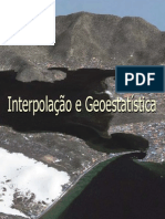 Interpolação e geoestatistica