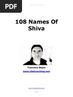 108 Names of Shiva