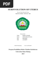 Makalah Sub Involution of Uterus - Hafizh Al-Amanah