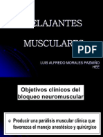 Relajantes Musculares-Morales Luis