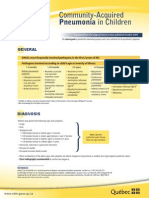 Community-Acquired Pneumonia in Children