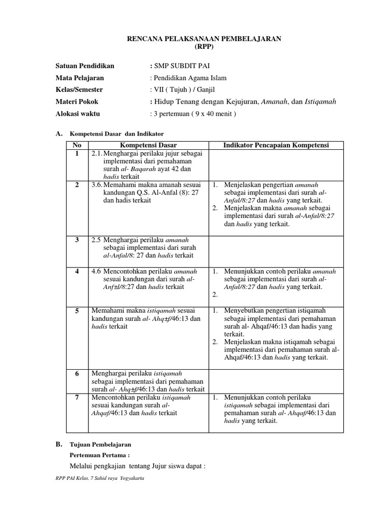 Rpp Bab 3 Pdf