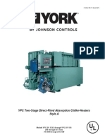 Manual Técnico Chiller YORK® Absorção YPC Queima Direta