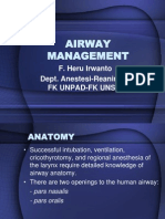 Airway Management Techniques and Equipment
