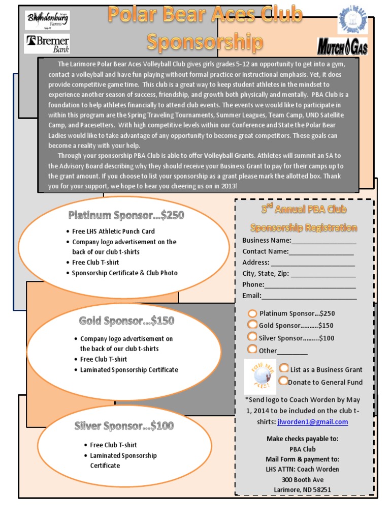 Sponsorship | PDF